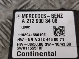 Mercedes-Benz CLS C218 X218 Sterownik / Moduł pompy wtryskowej A2129003408