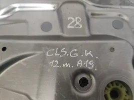 Mercedes-Benz CLS C218 X218 Rear door window regulator with motor A2128201202
