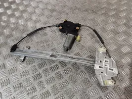 Hyundai Accent Front door window regulator with motor 824021E2XX