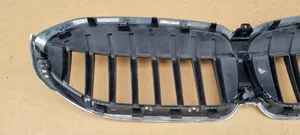 BMW 3 G20 G21 Grille calandre supérieure de pare-chocs avant 511319297610