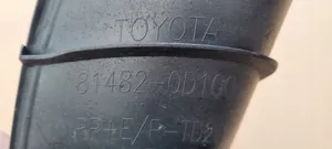 Toyota Yaris Etupuskurin alempi jäähdytinsäleikkö 814820D100