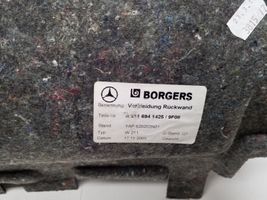 Mercedes-Benz CLS C219 Wykładzina podłogowa bagażnika A2116941425