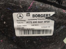 Mercedes-Benz SLK R172 Panneau, garniture de coffre latérale A1726900441