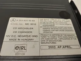 Mercedes-Benz C W203 Zmieniarka płyt CD/DVD A2038209089