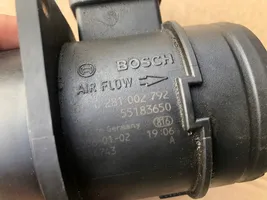 Fiat Grande Punto Mass air flow meter 