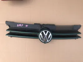 Volkswagen Golf IV Etupuskurin ylempi jäähdytinsäleikkö 1J0853651H