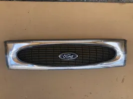 Ford Fiesta Front bumper upper radiator grill 