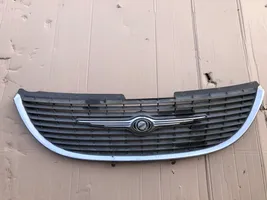 Chrysler Grand Voyager IV Grille calandre supérieure de pare-chocs avant 4857522AA
