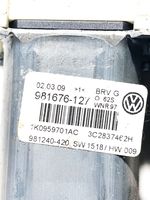 Volkswagen PASSAT B6 Silniczek podnośnika szyby drzwi przednich 981676127