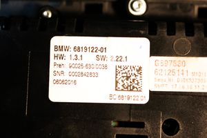 BMW 5 F10 F11 Unité de contrôle climatique 6819122