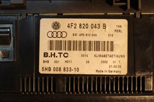 Audi A6 S6 C6 4F Panel klimatyzacji 4F2820043B