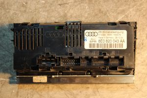 Audi A4 S4 B6 8E 8H Panel klimatyzacji 8E0820043AA