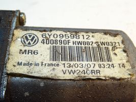 Volkswagen Polo IV 9N3 Galinis varikliukas langų pakėlėjo 6Y0959812