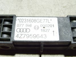 Audi A6 Allroad C6 Sensore d’urto/d'impatto apertura airbag 4Z7959643