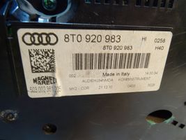 Audi A5 8T 8F Tachimetro (quadro strumenti) 503002361205