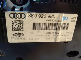 Audi A4 S4 B8 8K Spidometras (prietaisų skydelis) 503001523205