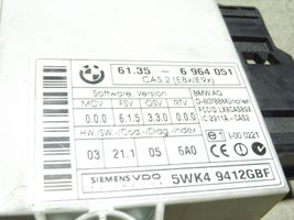 BMW 3 E90 E91 Unité de contrôle module CAS 61356964051