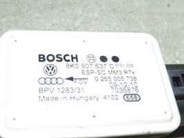 Audi A5 8T 8F Sensor ESP de aceleración de frecuencia del intermitente 8K0907637C