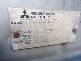 Mitsubishi Sigma Couvercle, capot moteur 