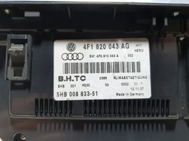Audi A6 Allroad C6 Unité de contrôle climatique 4F1820043AG
