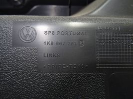 Volkswagen Scirocco seitliche Verkleidung Kofferraum 1K8867761B
