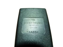 Volkswagen PASSAT B6 Middle seatbelt buckle (rear) 3C0857739B