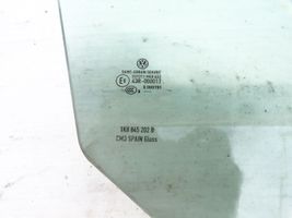 Volkswagen Scirocco Pagrindinis priekinių durų stiklas (dvidurio) 1K8845202B