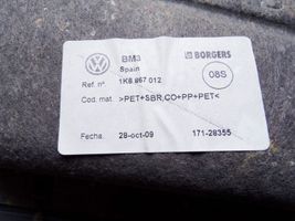 Volkswagen Scirocco Garniture de panneau carte de porte avant 1K8867012BC