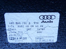 Audi A6 S6 C5 4B Automašīnu paklāju komplekts 4B0863731D