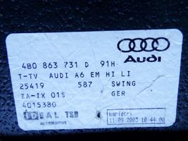 Audi A6 S6 C5 4B Kit tapis de sol auto 4B0863731D