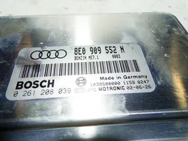 Audi A4 S4 B6 8E 8H Moottorin ohjainlaite/moduuli 8E0909552N