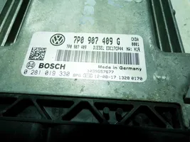 Volkswagen Touareg II Variklio valdymo blokas 7P0907409G