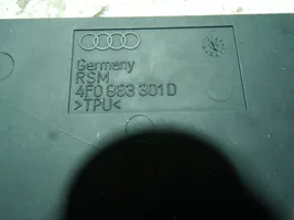 Audi A6 S6 C6 4F Kita centrinė konsolės (tunelio) detalė 4F0863244C