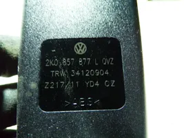 Volkswagen Caddy Klamra przedniego pasa bezpieczeństwa 2K0857877L