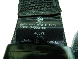 Volkswagen Caddy Pas bezpieczeństwa fotela tylnego 2K0857812F