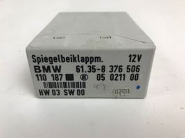 BMW 3 E46 Sānu spoguļa vadības modulis 61358376506