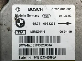 BMW X5 E53 Sterownik / Moduł Airbag 6933238