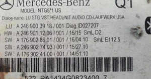 Mercedes-Benz B W246 W242 Ilmastoinnin ohjainlaite A2469003918