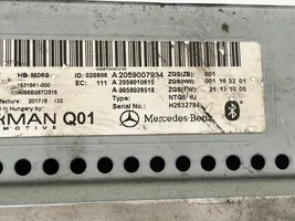 Mercedes-Benz C AMG W205 Cadre, panneau d'unité radio / GPS A2059007934