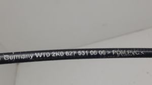 Volkswagen Caddy Rear door cable line 2K0827531A