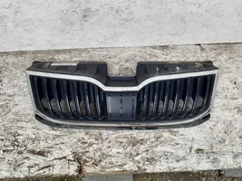 Skoda Octavia Mk3 (5E) Maskownica / Grill / Atrapa górna chłodnicy 5E0853653A