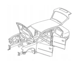 Audi TT TTS Mk2 Priekinė durų spyna ZAMEK-DRZWI-2856