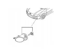 Mazda 3 III Światło przeciwmgłowe przednie HALOGEN-9210