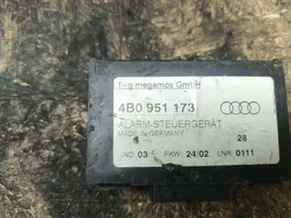 Audi A6 S6 C5 4B Signalizācijas vadības bloks 4B0951173