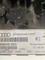 Audi A3 S3 A3 Sportback 8P Centralina del climatizzatore 8P0820043H