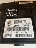 Volkswagen Touareg I Module de contrôle de boîte de vitesses ECU 09D927750FA