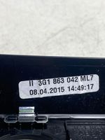 Volkswagen PASSAT B8 Ilmastointi-/lämmityslaitteen säätimen kehys 3G1863100