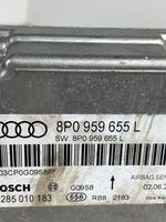 Audi A3 S3 A3 Sportback 8P Oro pagalvių valdymo blokas 8P0959655L