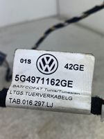 Volkswagen Golf VII Faisceau de câblage de porte avant 5G4971162GE