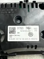 Volkswagen Golf Sportsvan Tachimetro (quadro strumenti) 517920740A